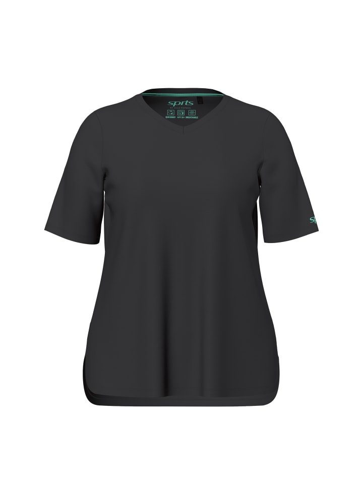 Shirt in schwarz