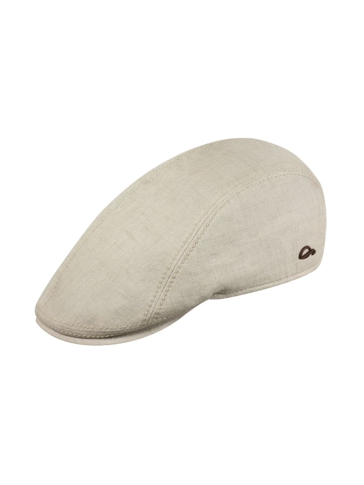 Schirmmütze einteilig in beige