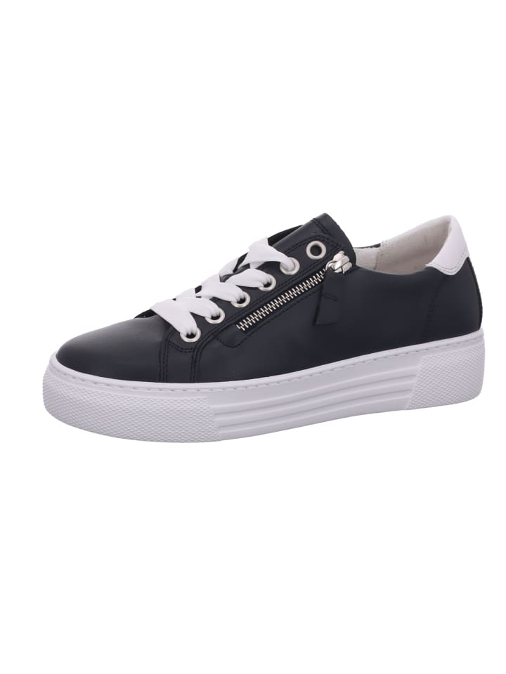 Sportlicher Schnürschuh in blau