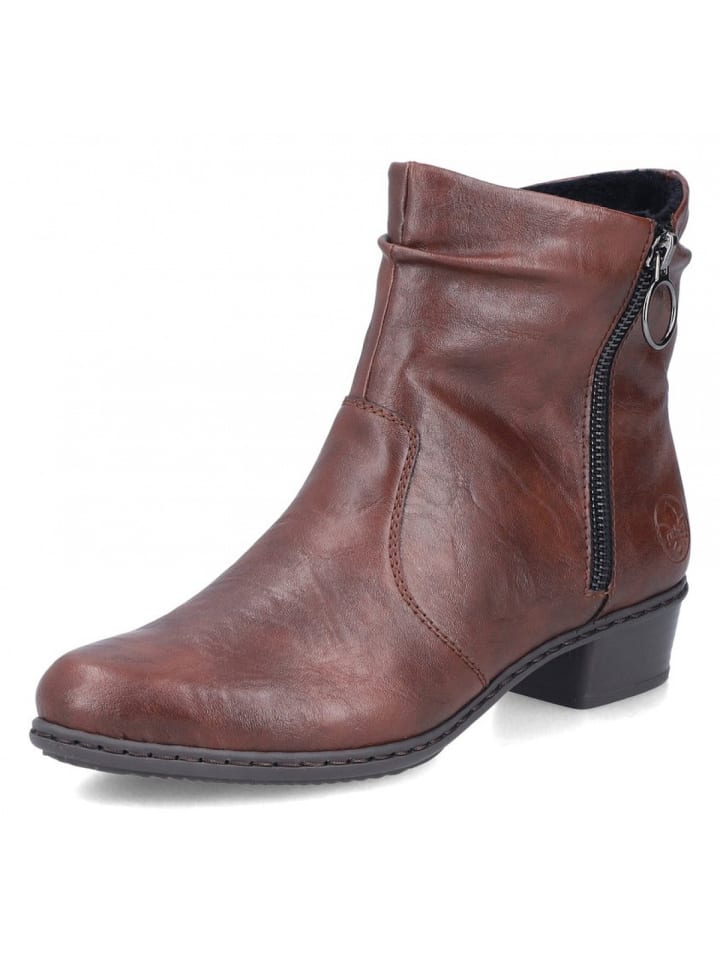 Stiefelette in Braun
