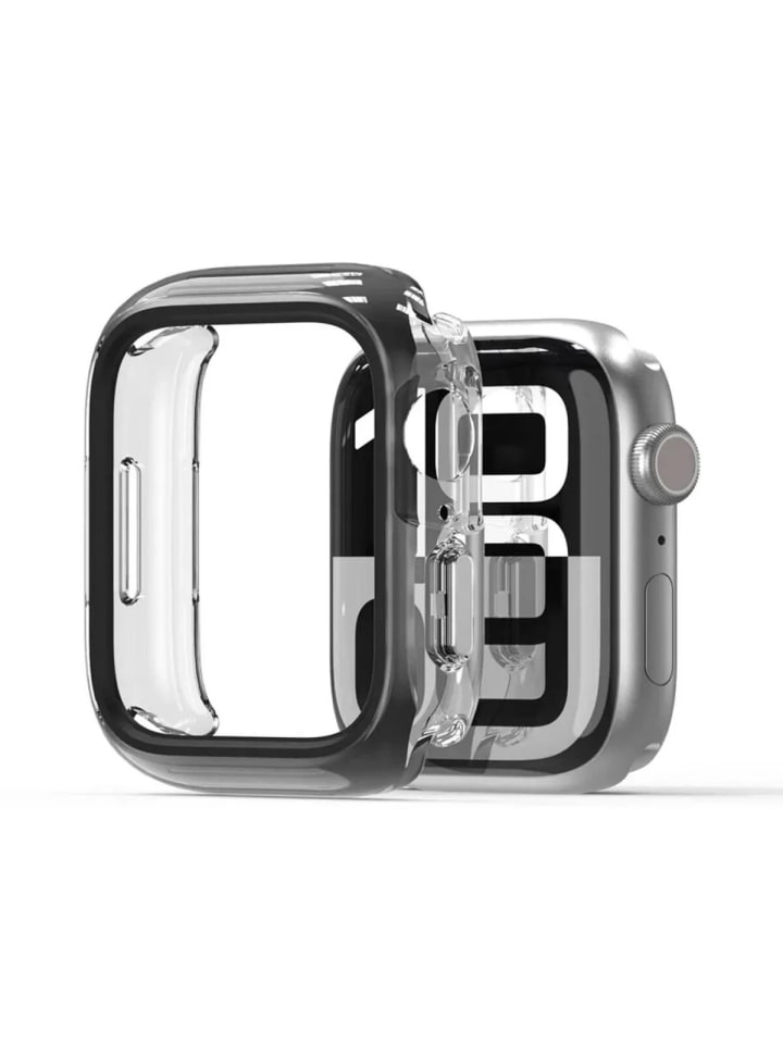 Gehäuse für Apple Watch Serie 10 Schwarz 42 mm in Schwarz