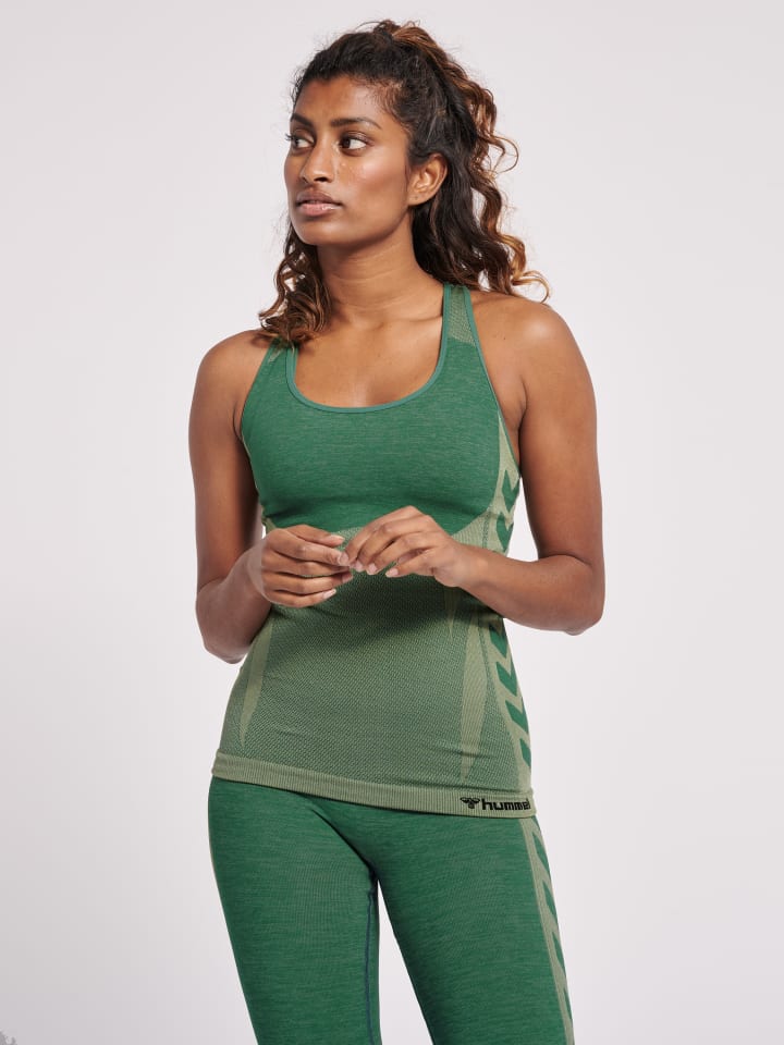 Top Hmlclea Multisport Damen in LAUREL WREATH/LILY-PAD MELANGE
