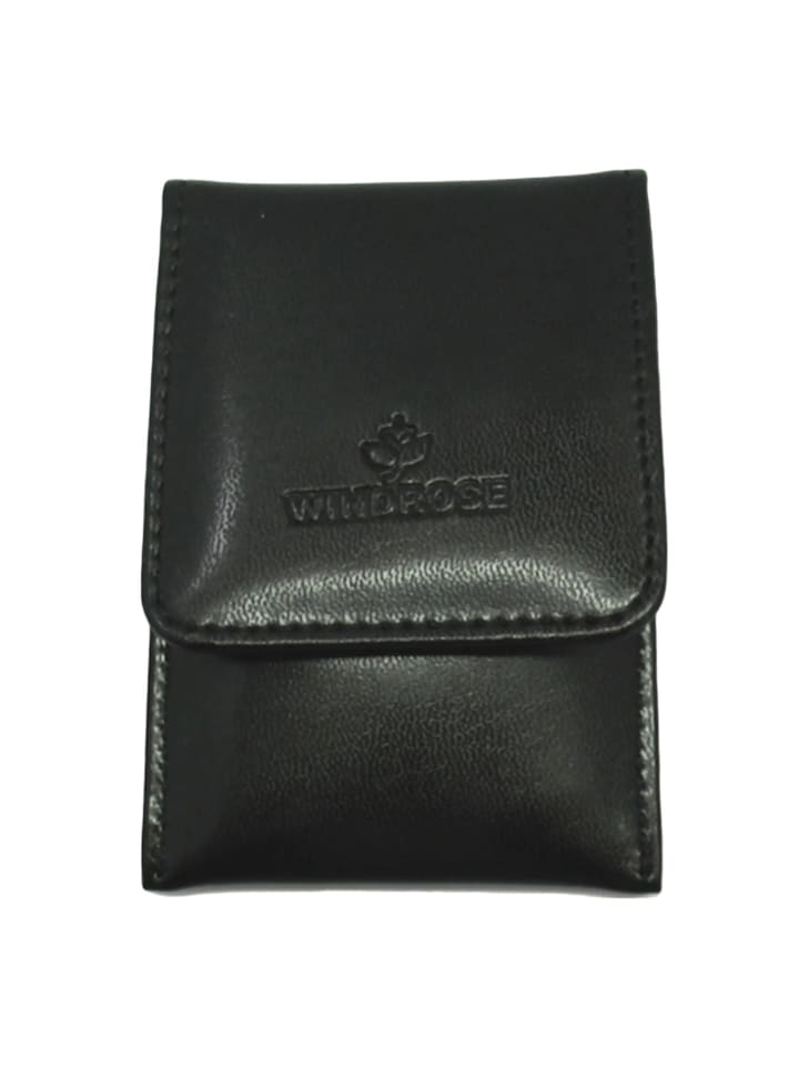 Merino Schmuckkasten 7.5 cm schwarz