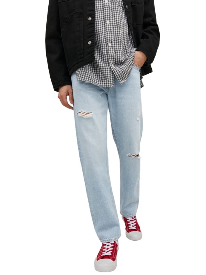 Jeans JJICHRIS JJORIGINAL SBD 202 comfort/relaxed in Blau