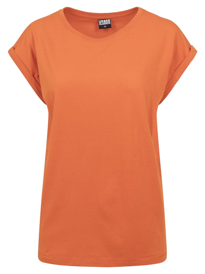 T-Shirt in rust orange