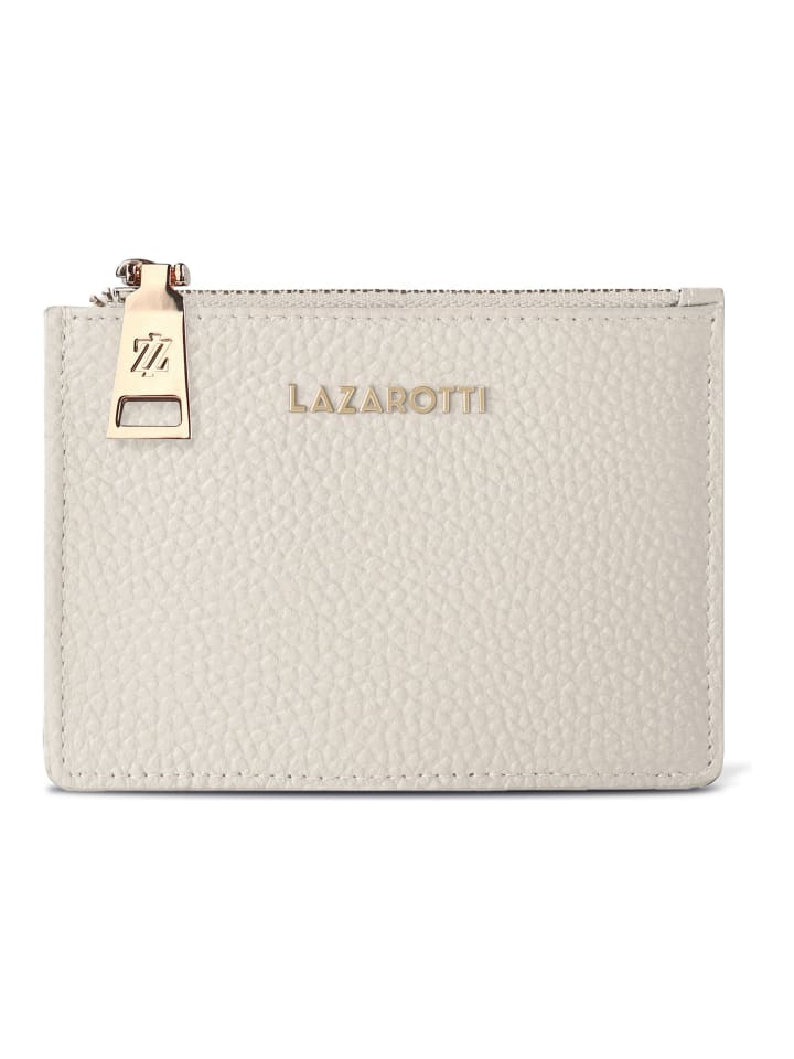 Bologna Leather Schlüsseletui Cardholder RFID Leder 11,5 cream