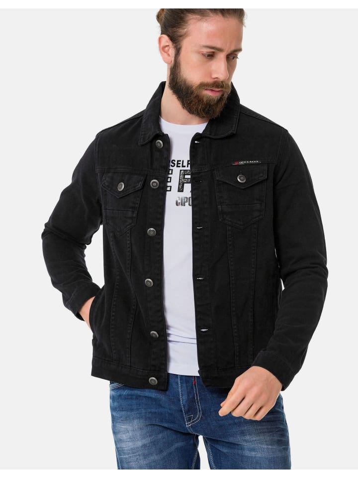 Jacke CJ289 in FLATBLACK