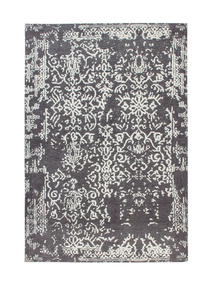 Flachgewebe Teppich Ralph 130 in Grau Anthrazit