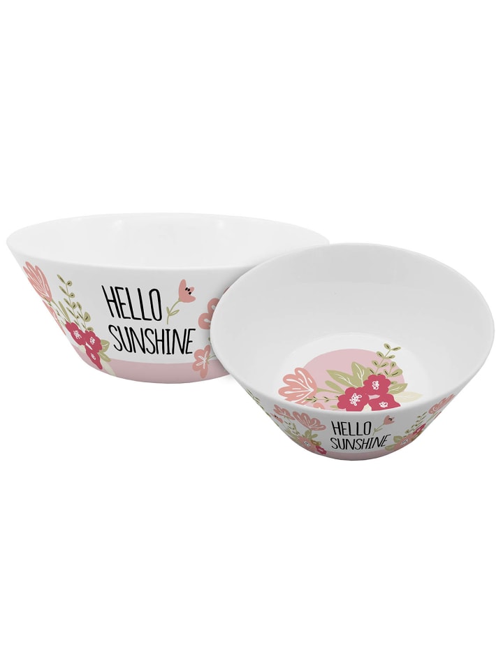 Müslischale Hello Sunshine in Rosa - 400 ml