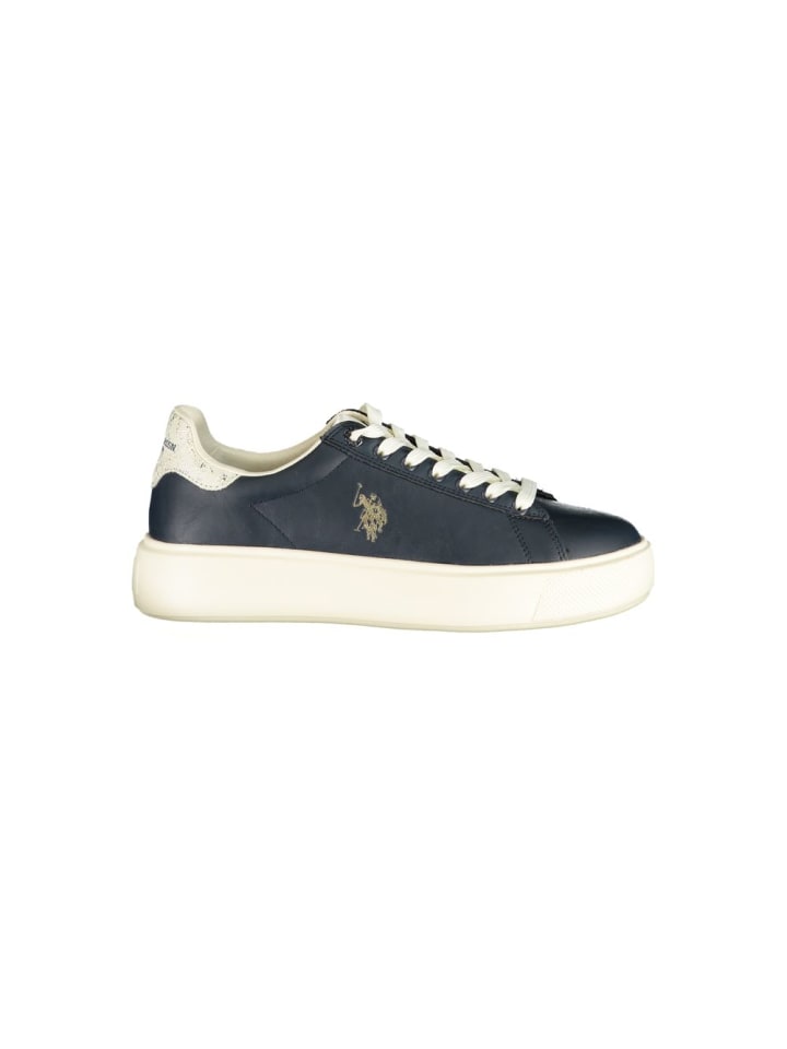 Blau Polyurethan Damen Sneaker
