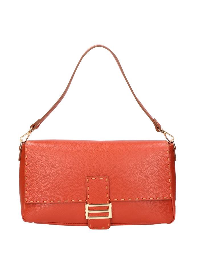 Schultertasche in D61 BRICK