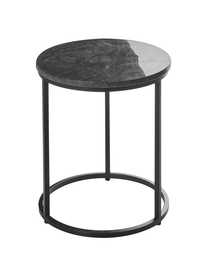 Beistelltisch TYRELL in Grün/Schwarz - (W) 40 x (H) 45 x (L) 40 cm