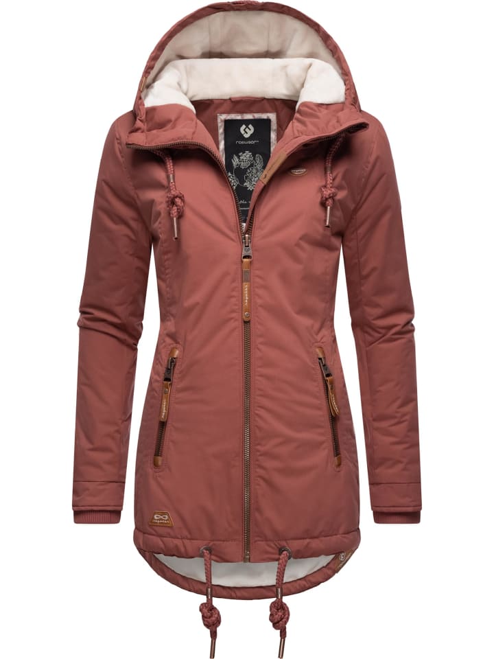 Winterjacke Zuzka Winter in Terracotta22
