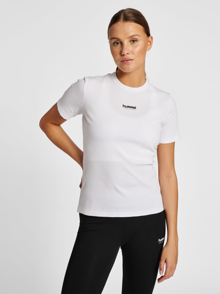 T-Shirt Hmllgc Scarlett Damen in WHITE