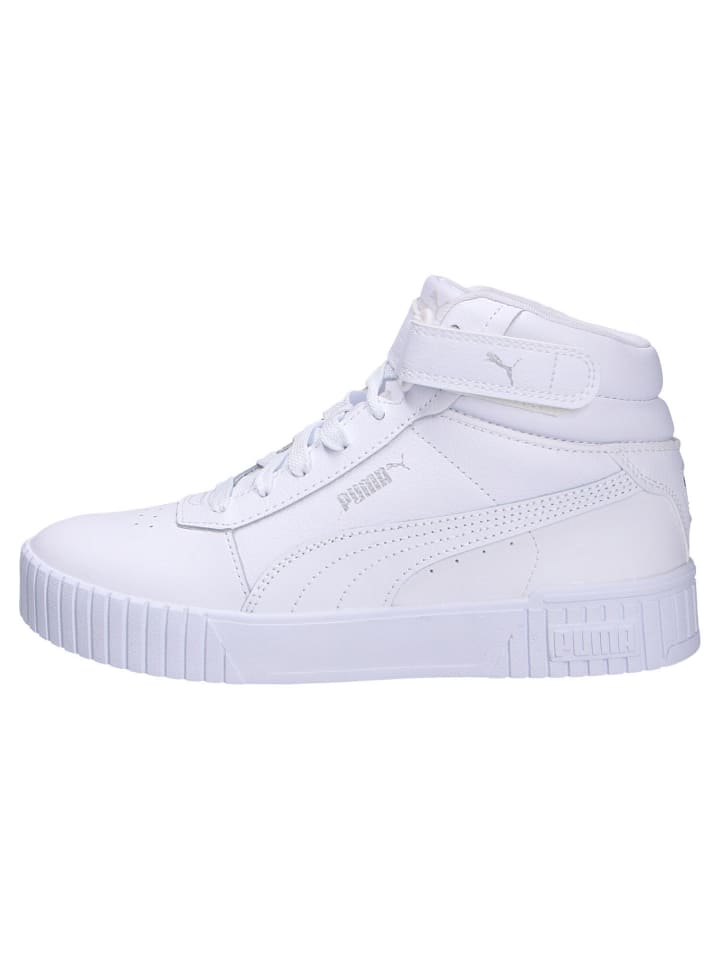 Sneaker High in weiß