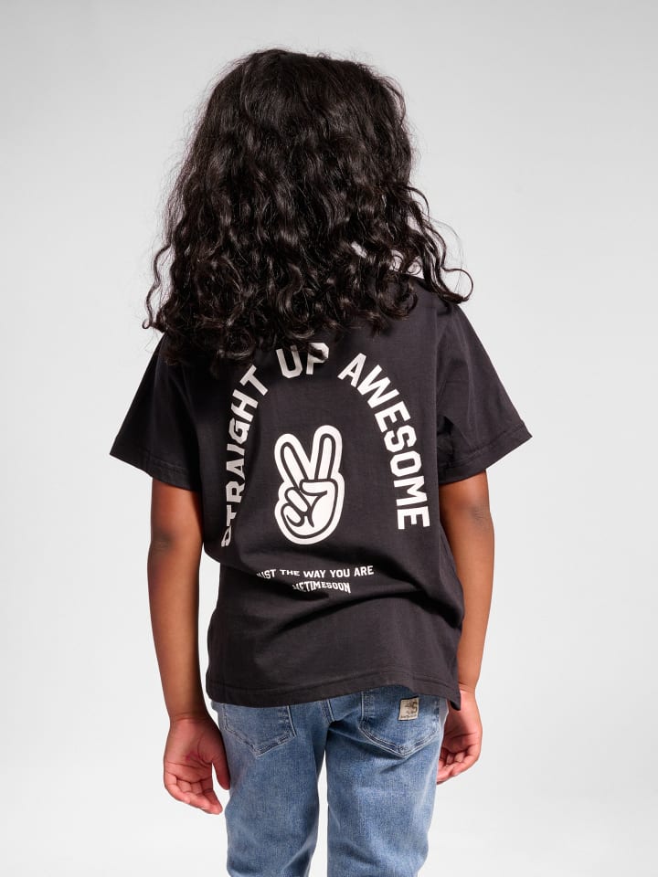 T-Shirt Stsharlem Kinder in BLACK