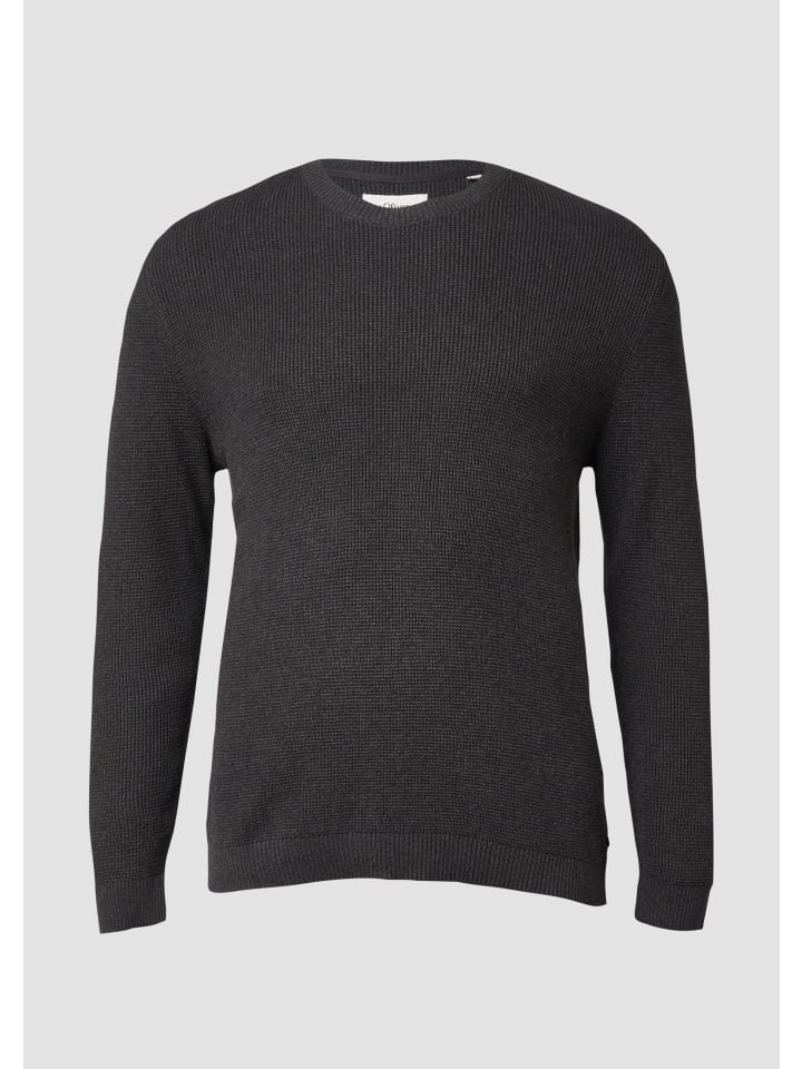 Strickpullover  in  9898_dunkelgrau