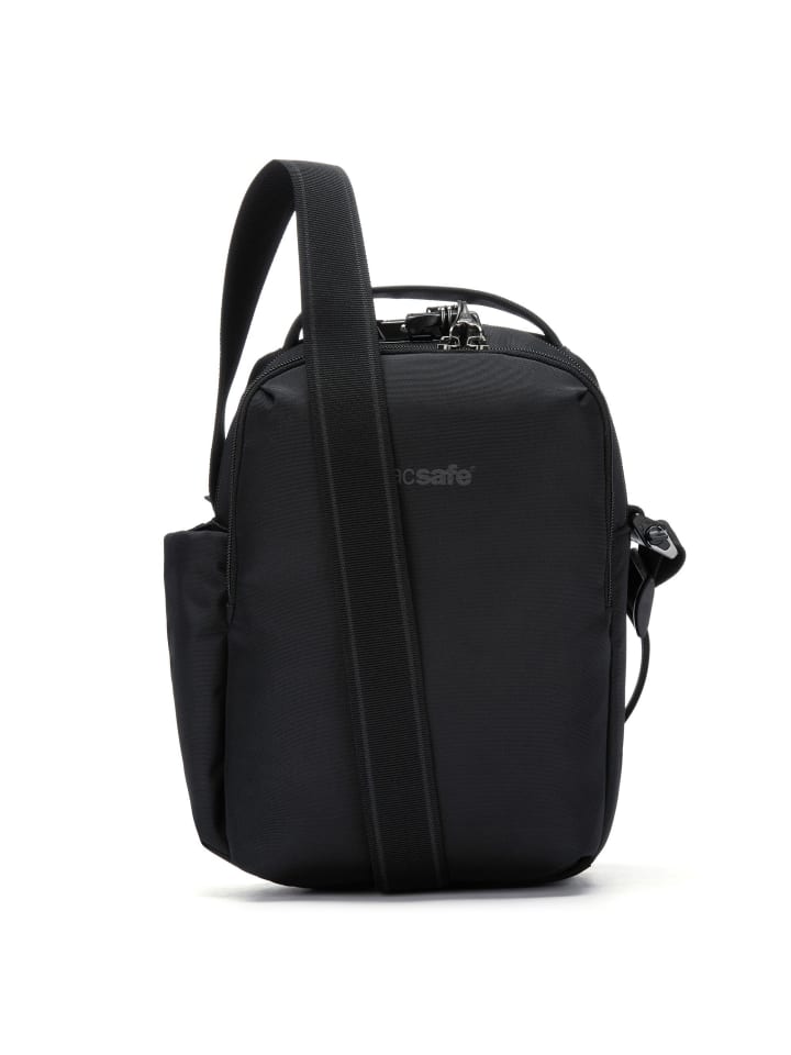 Pacsafe V Umhängetasche RFID Schutz 20 cm jet black