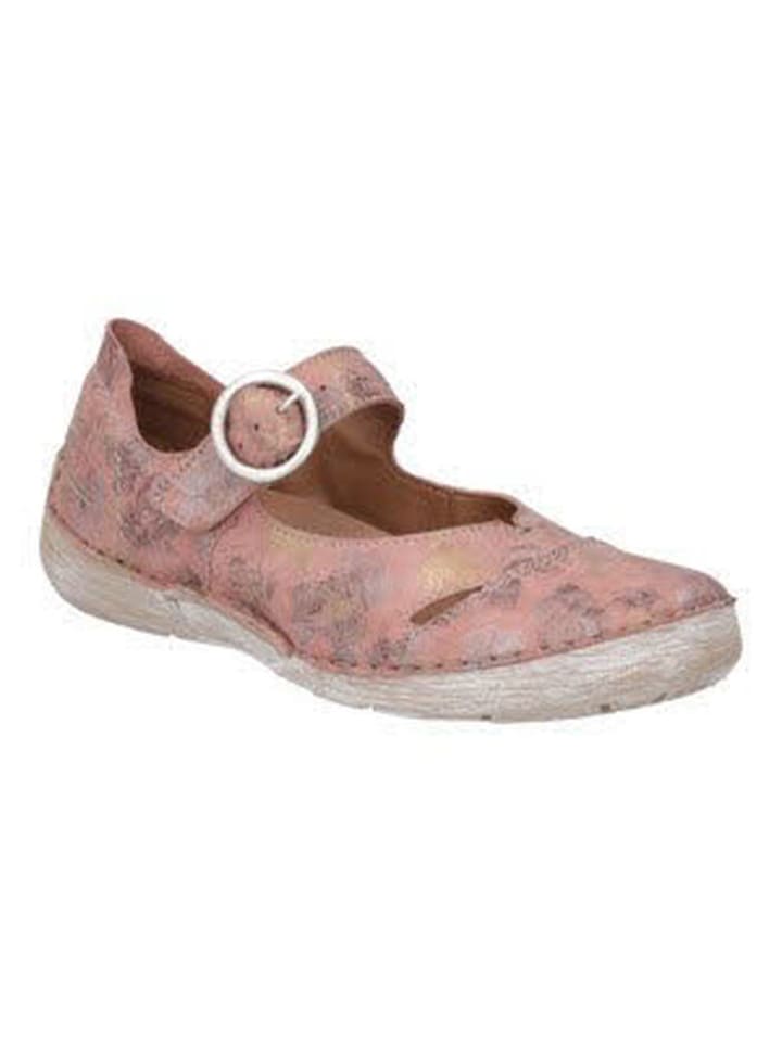 Slipper in pink multi