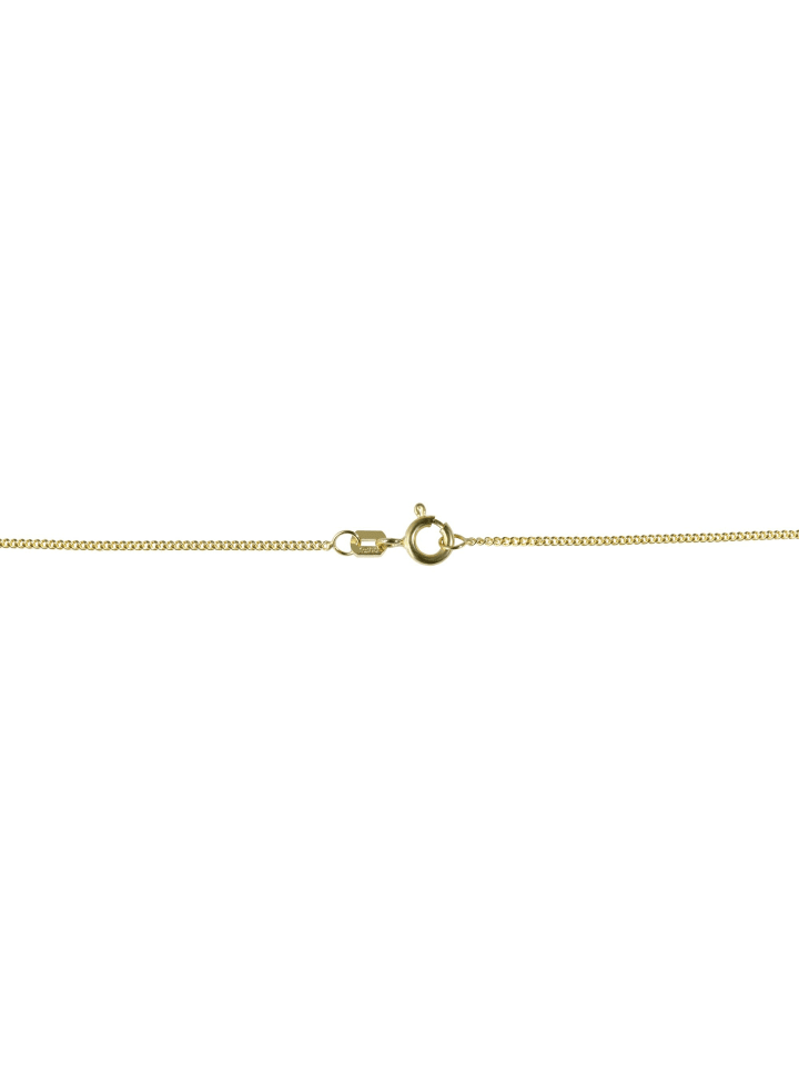 Damen Halskette – Panzerkette aus 333 Gold 50 cm in gold