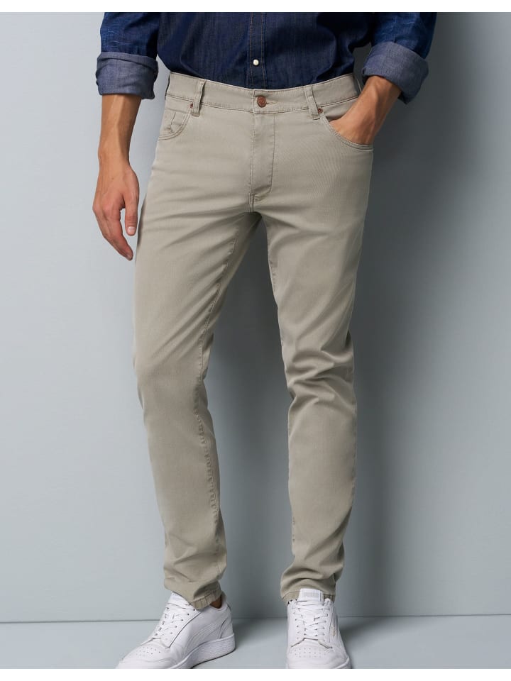 Jeanshose 9-6186 in Beige