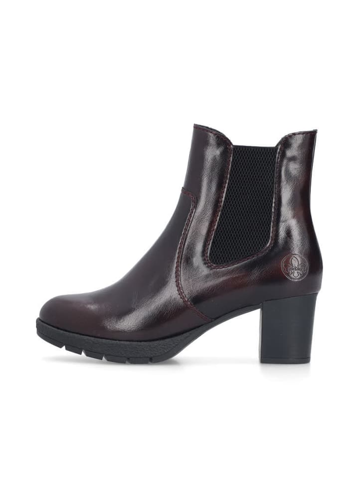 Stiefelette in schwarz