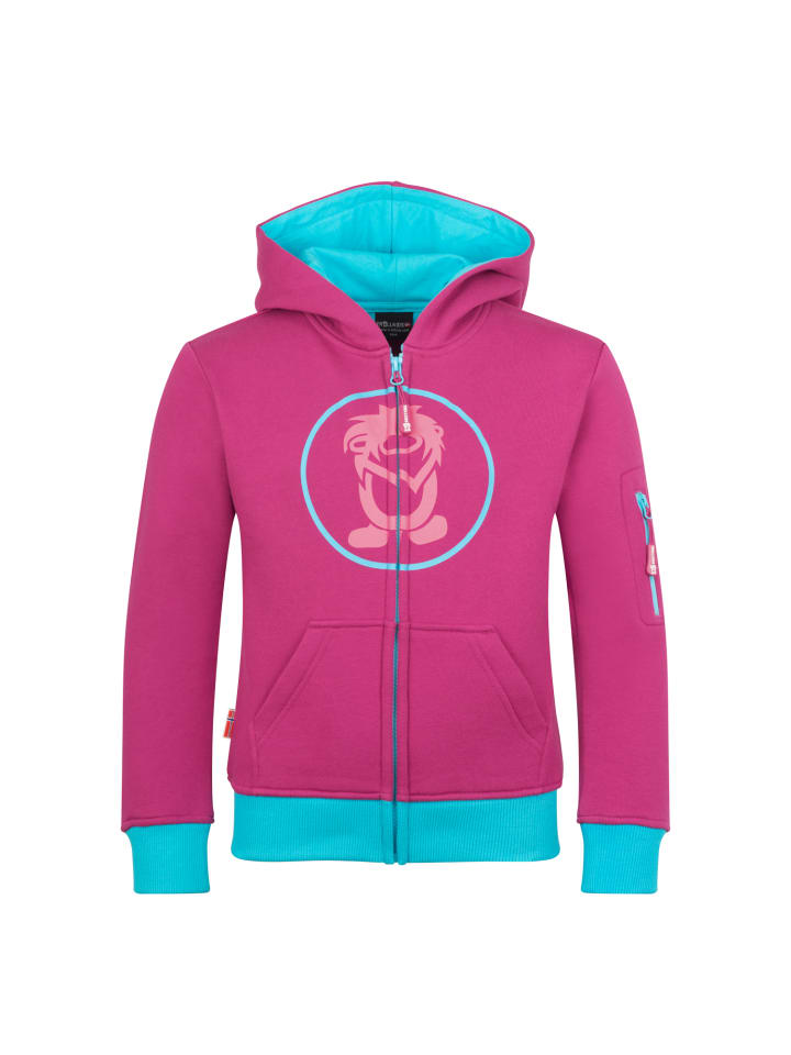 Trollkids Sweatjacke Sortland in bright berry günstig kaufen limango