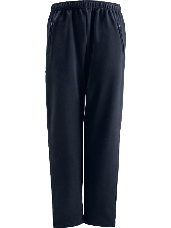 Sweat Freizeithose, lang in dunkelblau