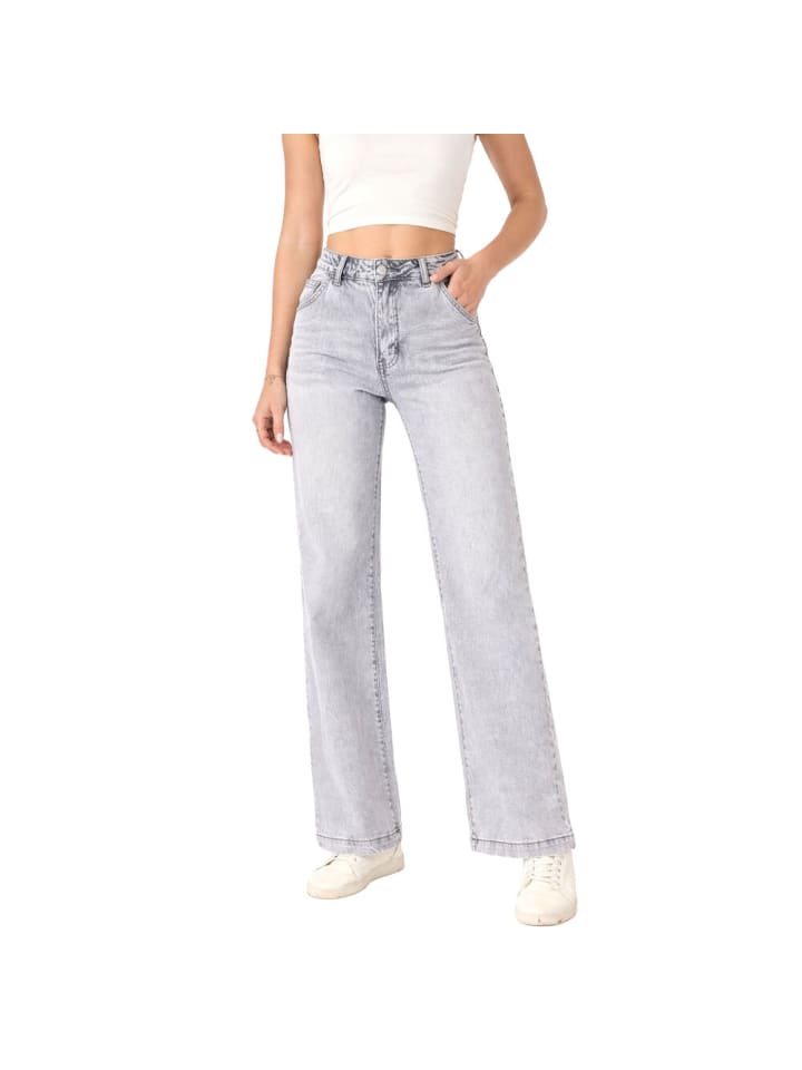 Jeans in Hellgrau