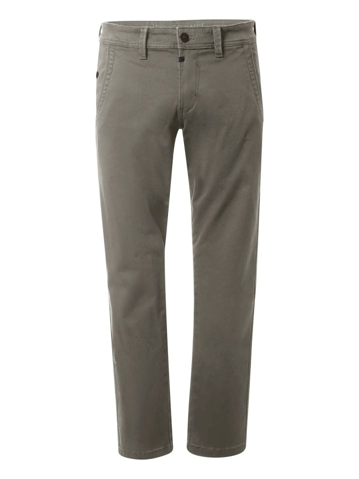 Stoffhose / Chino REGULAR LUITZ regular/straight in Grün