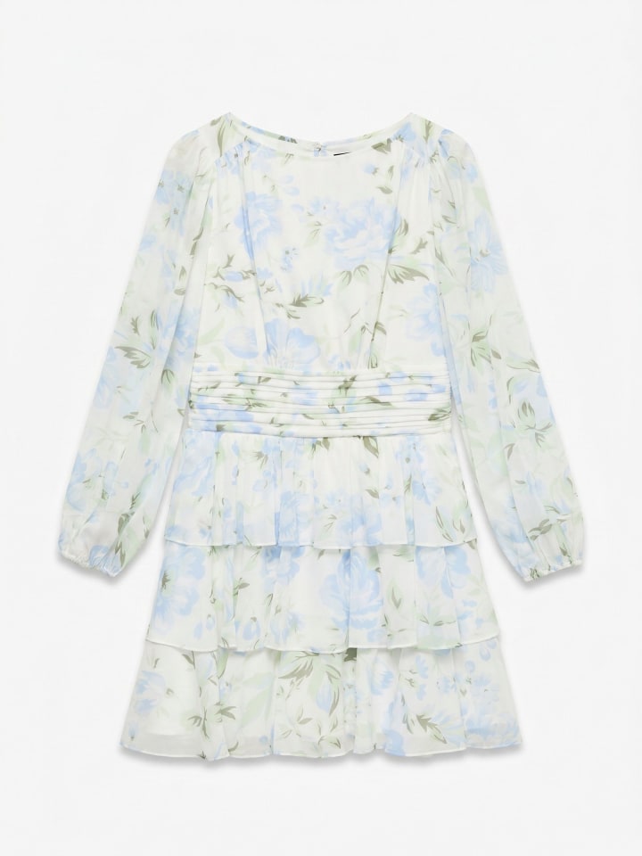 Mehrlagiges Kleid in Snow White