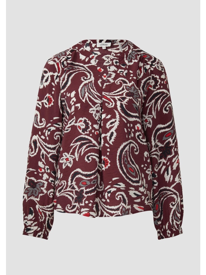 Bluse  in  39A2_bordeaux