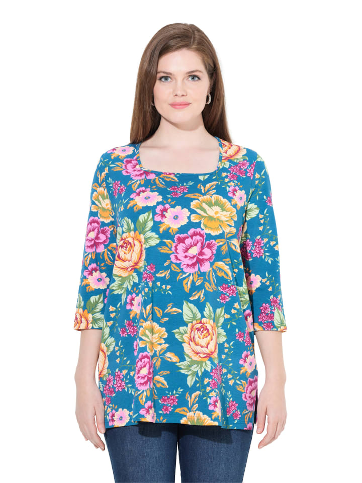 Shirt in royalblau