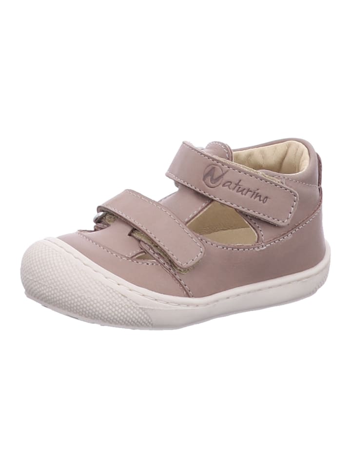 Halbschuhe Kinder NATURINO PUFFY in Beige