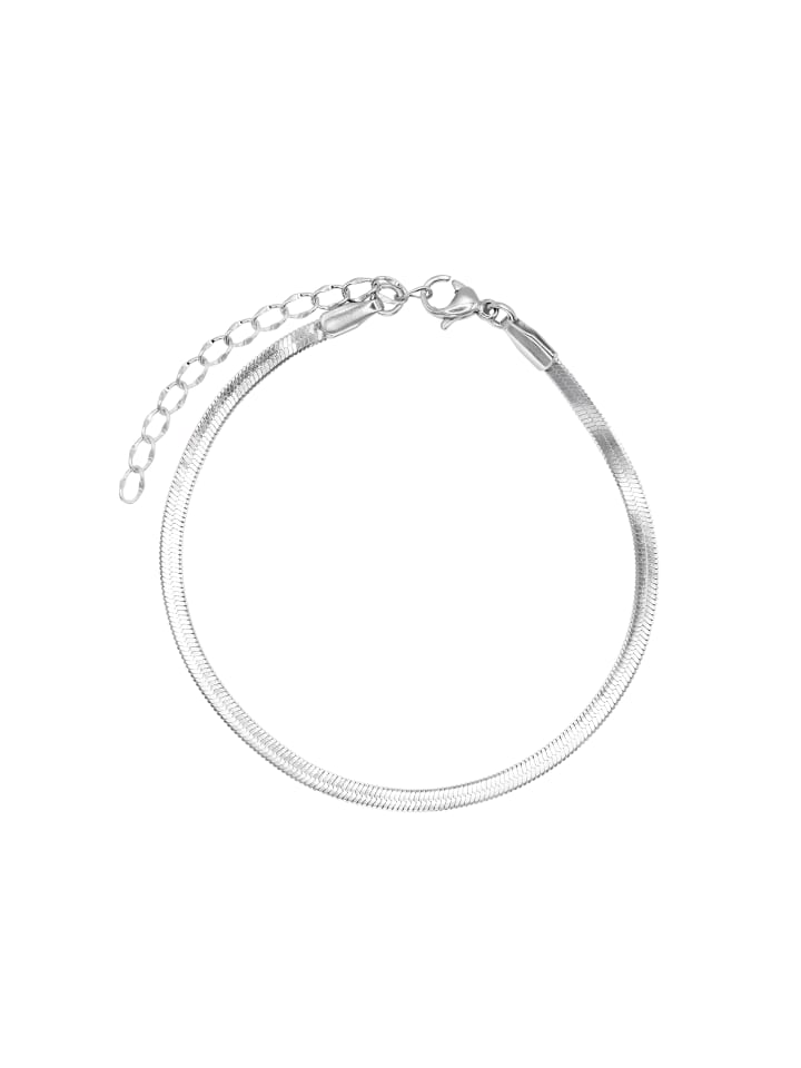 Armband Damen Luxor silberfarben in silberfarben poliert