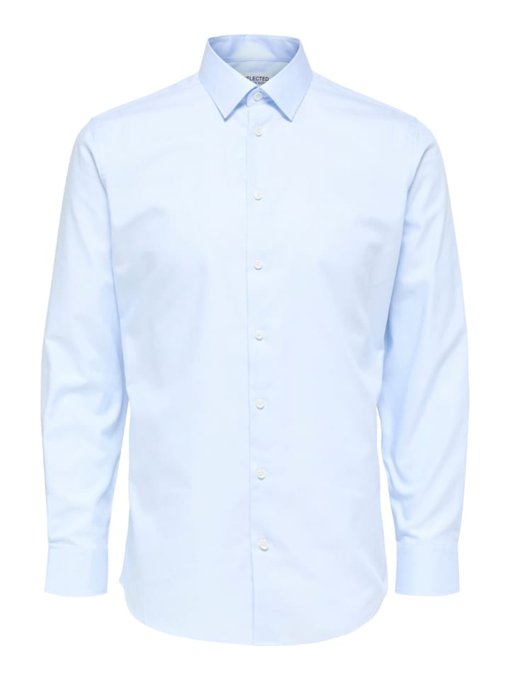 Hemd SLHSLIMETHAN in Blau