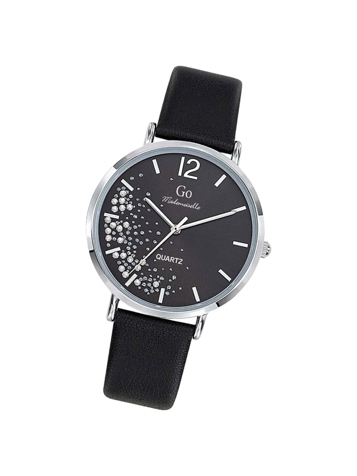 Analog-Armbanduhr Girl Only Mademoiselle schwarz mittel (ca. 36mm)