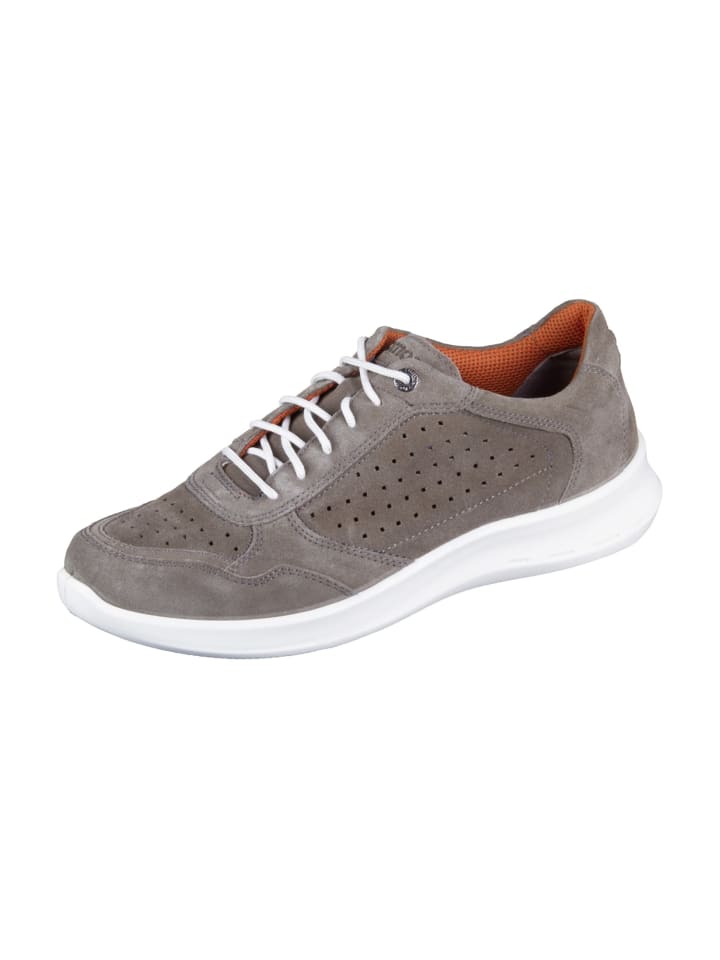 Komfort Schnürschuhe in Oliv