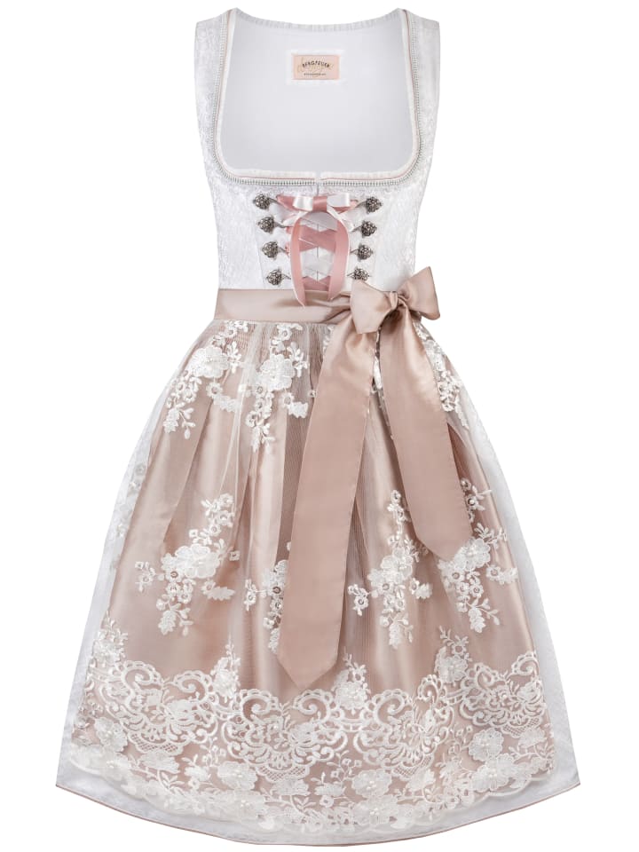 Dirndl "Aurelie" in weiß