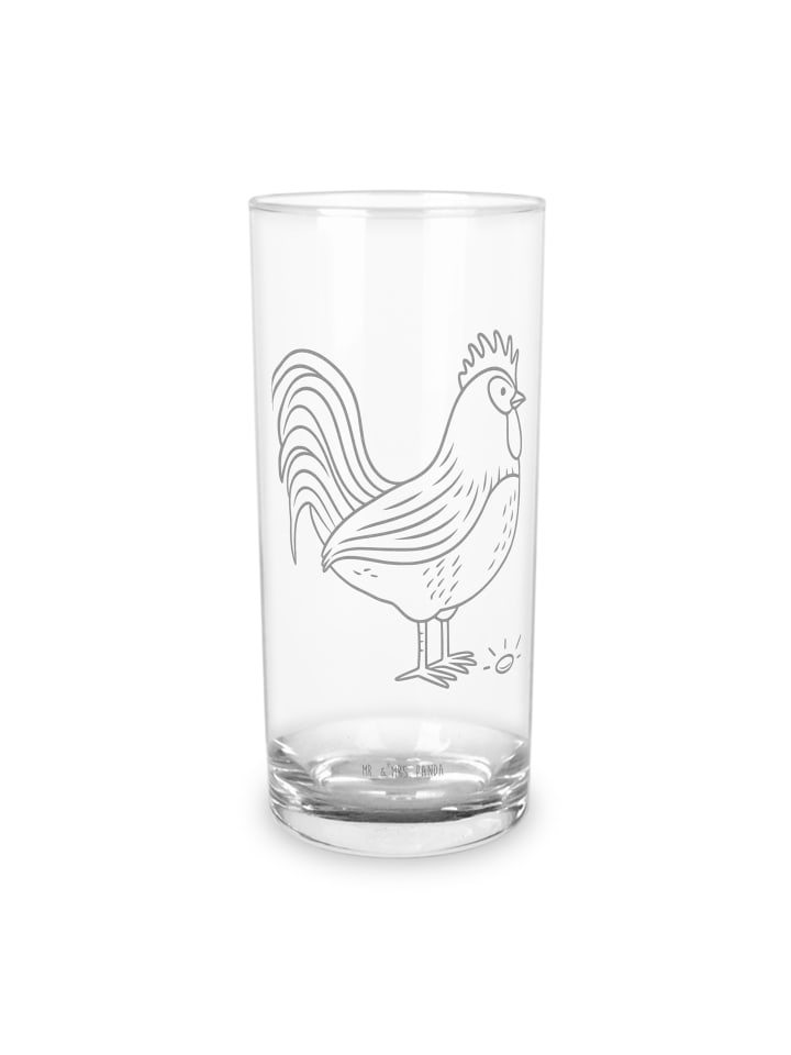 Tumbler Hahn Korn ohne Spruch in Transparent