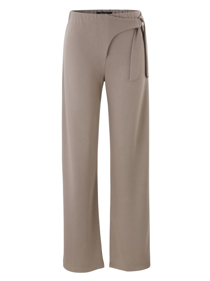 Schlupfhose in taupe