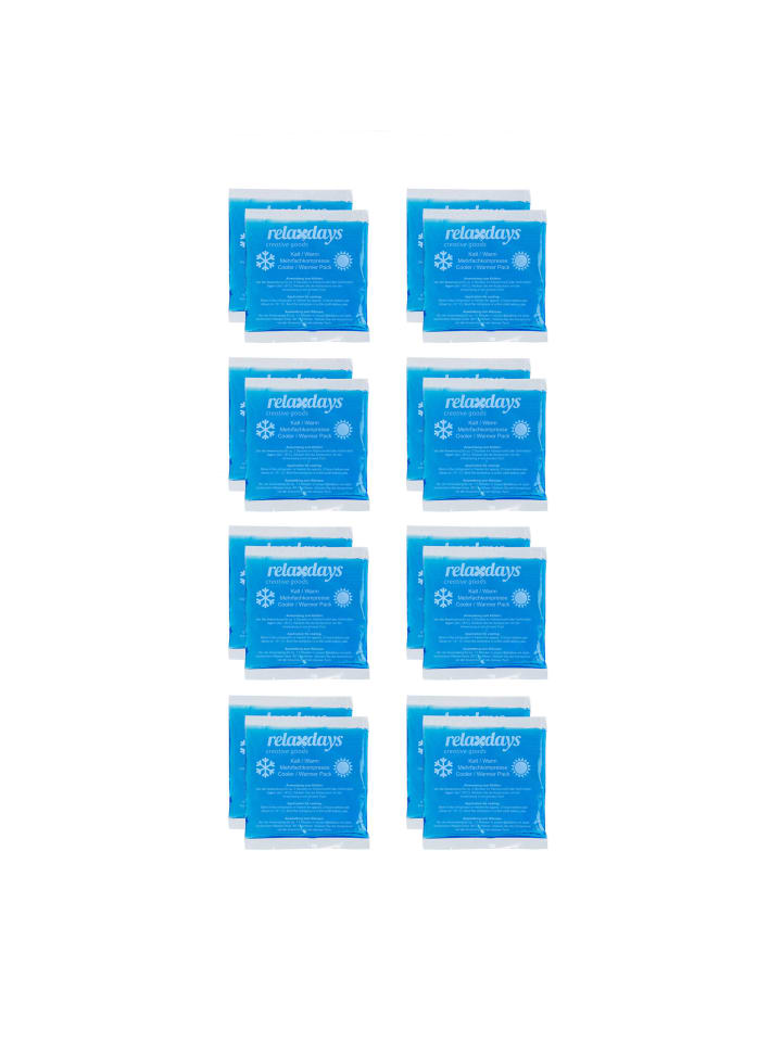16 x Kühlpad in Blau