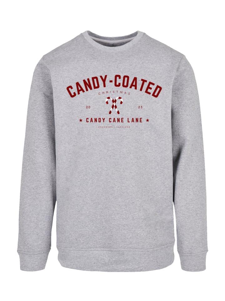 F4NT4STIC Sweatshirt Weihnachten Candy Coated Christmas in grau meliert  günstig kaufen | limango