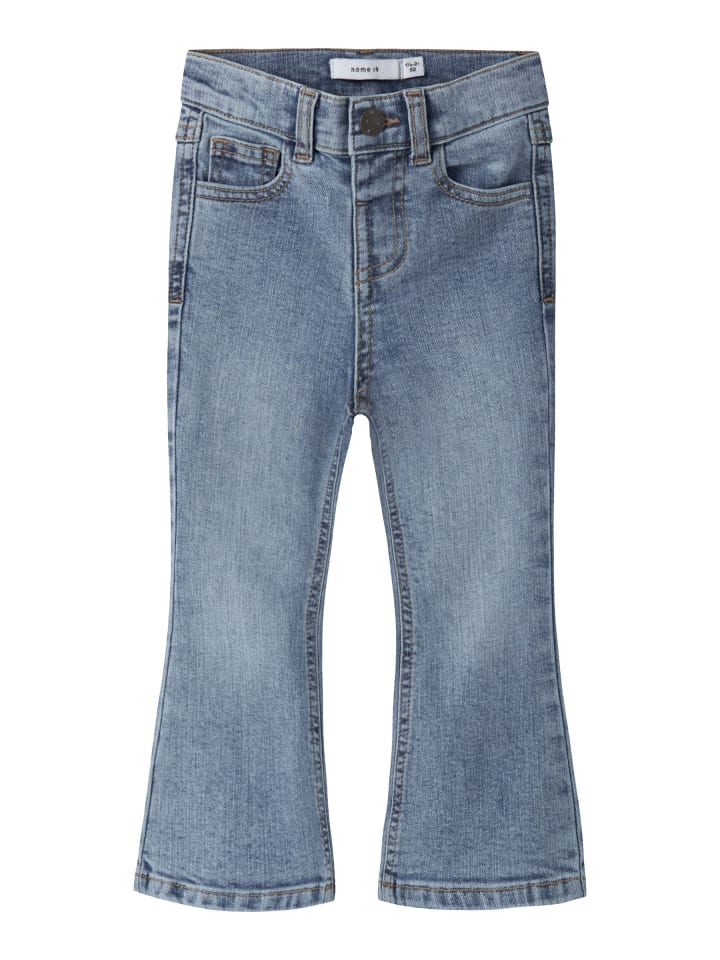 Jeans in Medium Blue Denim
