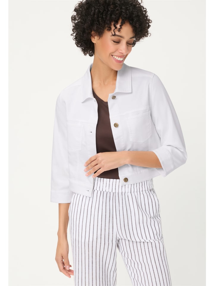 Jacke in White