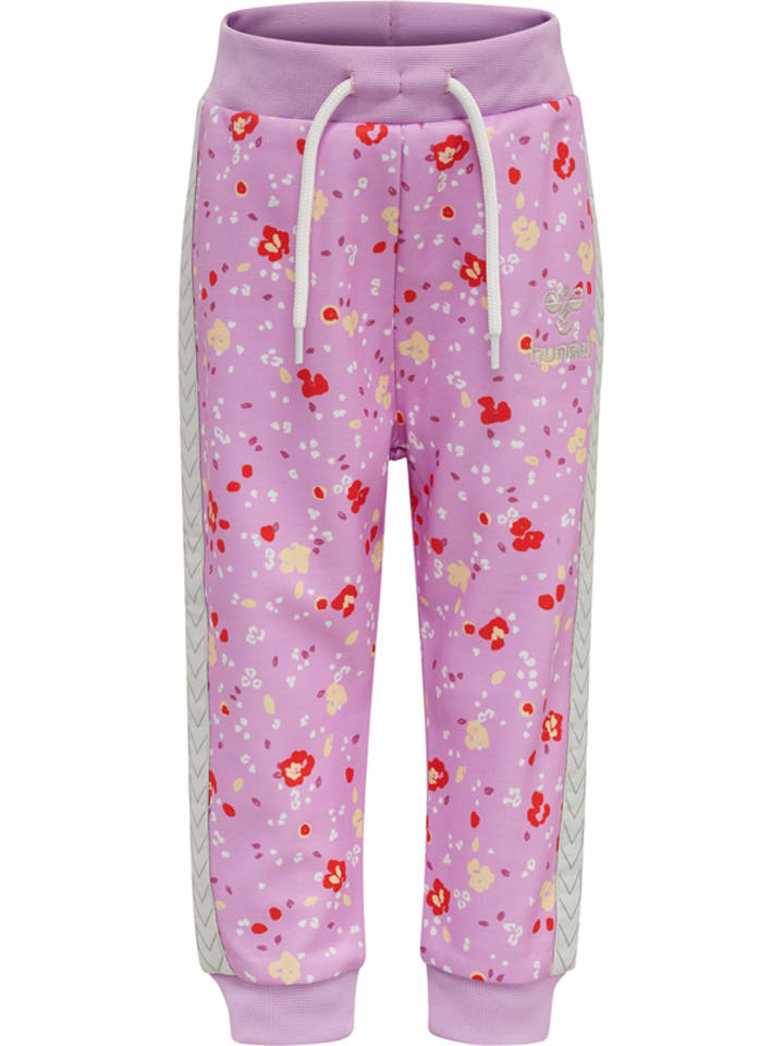 Verstellbare Taille Hose Hmlnica Mädchen in MAUVE MIST