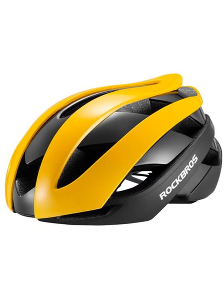 Rockbros 10110004005 Fahrradhelm Größe L Gelb und