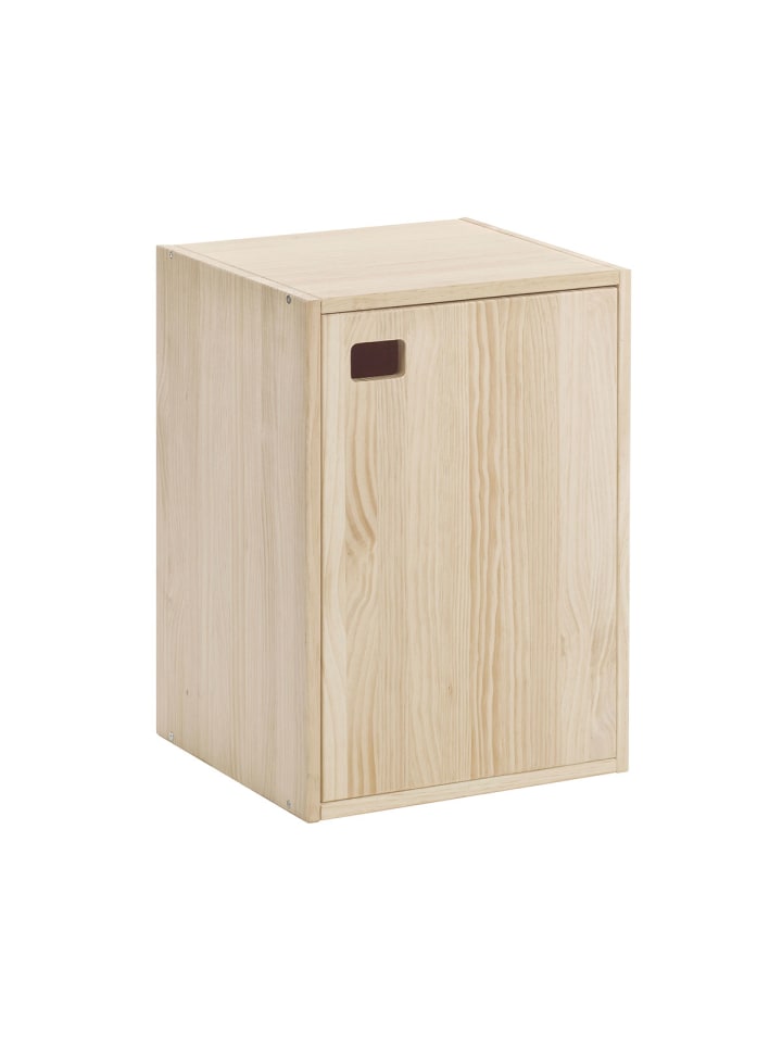 Nachttisch in Helles - (W)37,3  x (H)53,5  x (L)37,3 cm