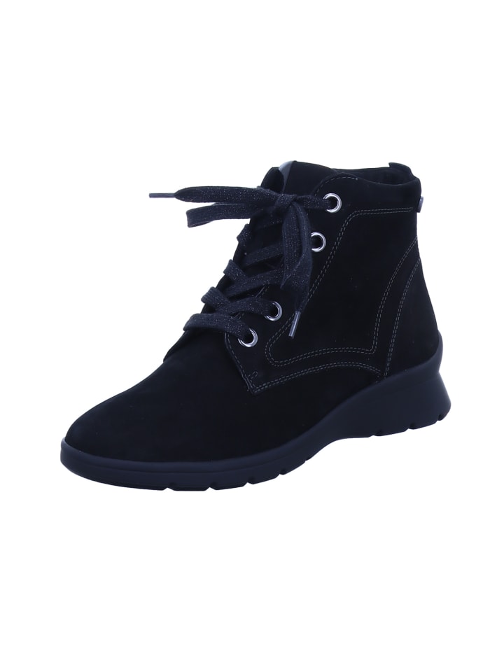 Schnürschuh in schwarz