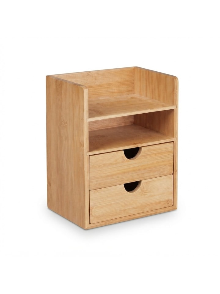 Schreibtisch Organizer in Natur